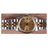 TUDOR PRINCE OYSTERDATE TWO TONE MENS WRISTWATCH