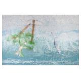 ROBERT L. BERY ORIGINAL LARGE ABSTRACT PAINTING