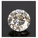GIA 1.25CT NATURAL I1 N COLOR ROUND CUT DIAMOND
