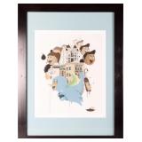 DABS MYLA TAKE ME TO THE SEA FRAMED PRINT 8/30