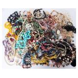 WHIMSICAL BEADED LADIES NECKLACES SEAGLASS (70)