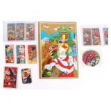 JAPANESE MENKO CARD COLLECTION LOT - (13)