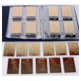 2007 BOSTON RED SOX 22K GOLD WORLD SERIES CARDS