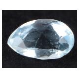4.7CT GENUINE BLUE PEAR SHAPED SAPPHIRE GEMSTONE