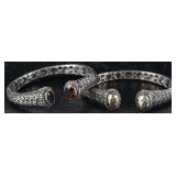JOHN HARDY INSPIRED STERLING SILVER BRACELETS