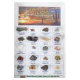 ARIZONA MINERALS ROCKS AND ORES BOX OF 20