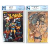 X-MEN #94 & ASPEN SKETCHBOOK #1 PGX 9.9 & 9.6