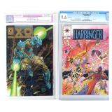 VALIANT COMICS GRADED & SLABBED - (2)