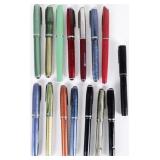 VINTAGE ESTERBROOK FOUNTAIN PENS MULTICOLOR (15)