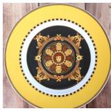 VERSACE ROSENTHAL BAROCCO CHINA DESSERT PLATE YLW