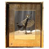 ERTE ART DECO DECADENT SYMPHONY IN BLACK MIRROR