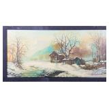 JOHN F. CARLSON ORIGINAL OIL IMPRESSIONIST AFTER
