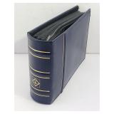 Stamp FDC Cover Album Blue