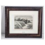 Ottawa & Rideau River Falls 1875