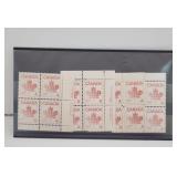 Canada Mint State Stamps Permanent A Plate Blocks