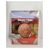 Canada Large Cents Lighthouse Coin Album 1858-1920