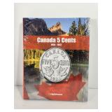 Canada 5 Cents Lighthouse Coin Album 1858-1952