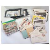 Large Lot Stamps Postal HistoryPostcardsFDCsCovers