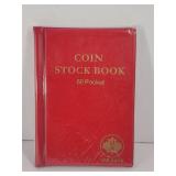 60 Pocket Coin Stock Book