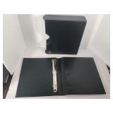 Grande 3 Ring Binder with Slipcase Dark Green