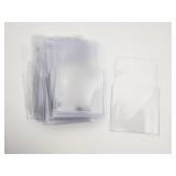 Plastic Coin Pockets 75 x 75mm Pack of 50