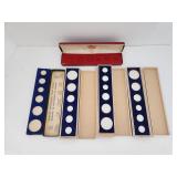 Silver Year Set Cases Vintage 1967 & Prior