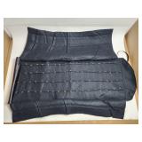 Leather Jewelry Mat with Clasps Storage VTG