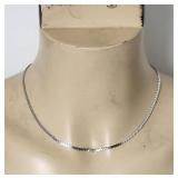 US Paten'd Silver Tone Chain VTG