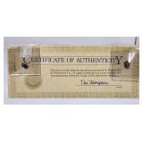 Natural RED Garnet with Certificate