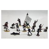 Lead Soldiers Hand Painted Antiques