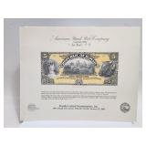 American Bank Note Company Printing Sample Hawaii