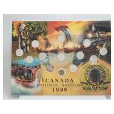 1999 Millennium Canada Coin Set