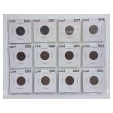 1920 to 1936 Canada Cents