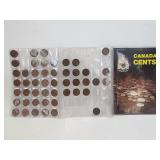 Canada Cents in Vinyl Album