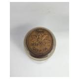 1939 Canada Cents Tube of 50