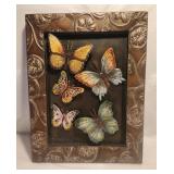 Frame H:20' Metal - Butterflies Wall Decor
