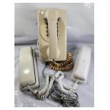 Vintage Telephones (3x) Lot