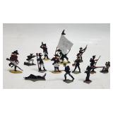 Lead Soldiers Hand Painted Antiques