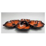 Serving or Candy Dish Pottery W: 14'