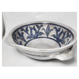 Pottery Bowl 13' Wide Ceramano MEDIA Signed German