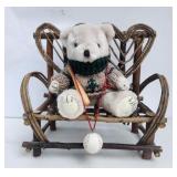 Teddy Bear Baseball Decor