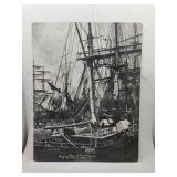 Loading ships at Moodyville B.C. by R. Maynard