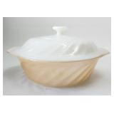 Casserole Dish w/Cover Fire King Bowl 1.5 Quart