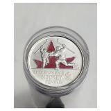 2002 25c Women's Hockey Colored Tube of 40