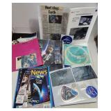 NASA & CSA Space Collection Decals Stamps Coins