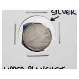 1968 Silver Clip Error 10 Cents Canada