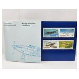 Canada Aircrafts of Canada Block Stamp Set MNH