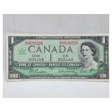 1967 $1 Dollar H/P Prefix Canada Banknote