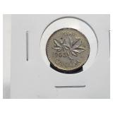 1963 Canada Small Cent Silver Color