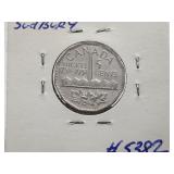 1951 Sudbury Commemorative 5 Cents